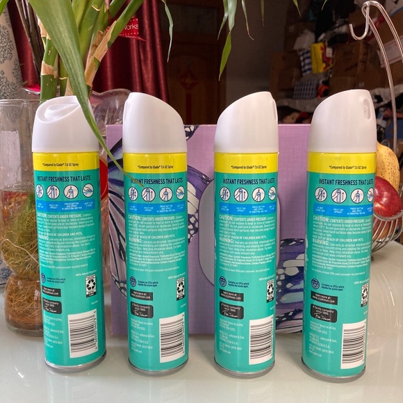 Glade Other 4 Glade Air Freshener Spray Scent Sky Sea Salt Limited